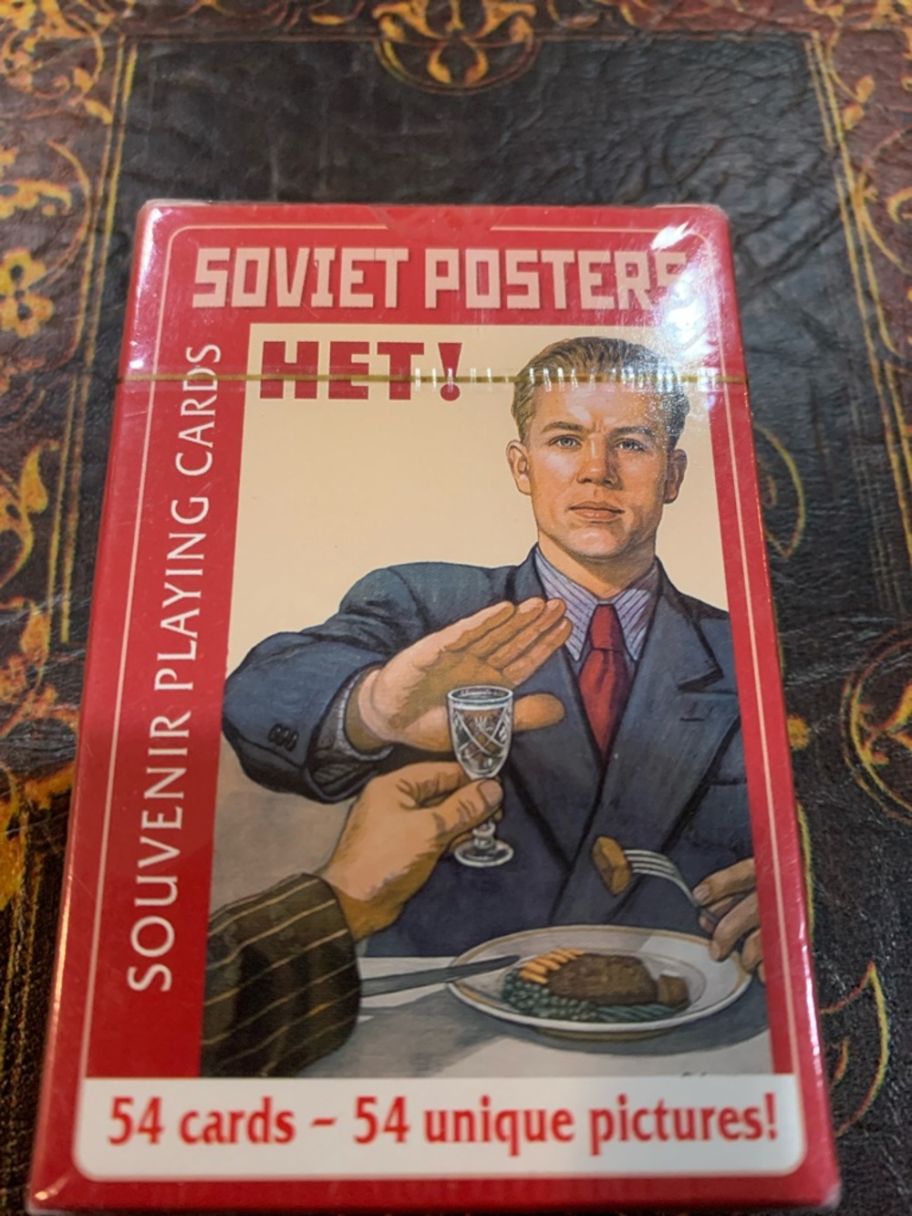 Sealed Soviet Posters Playing Cards NWT